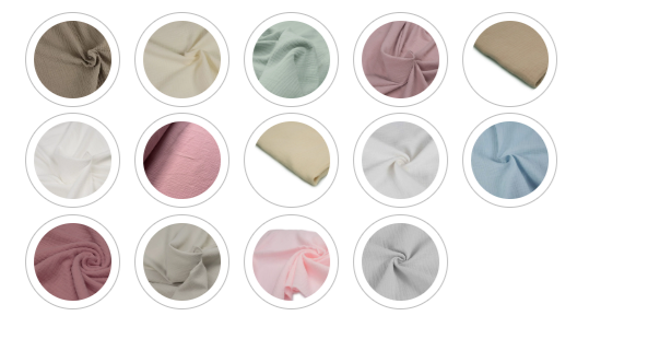 vzorník barev mušelín